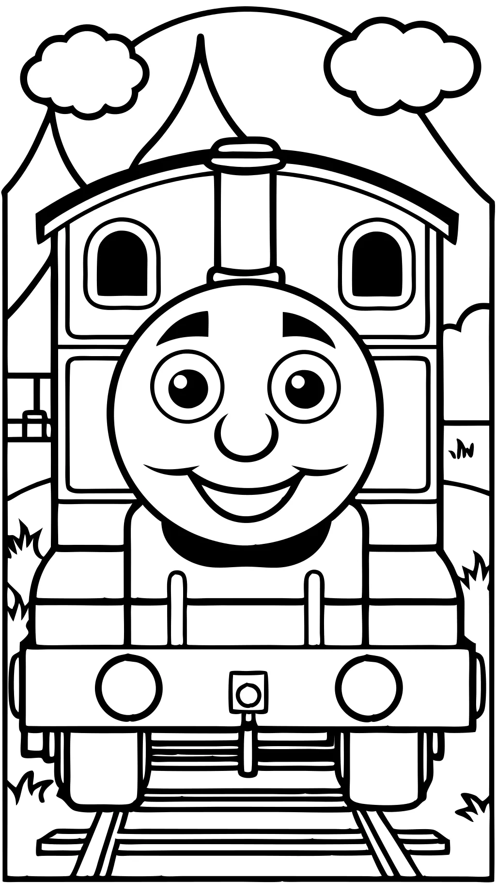 thomas coloring pages